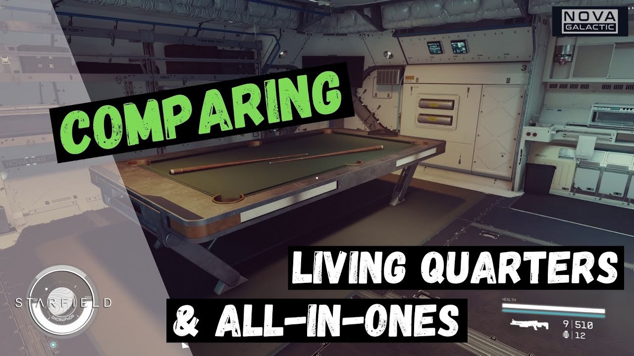 Starfield Tips | THICC Habs! 2x2 Living Quarters & All-inOnes compared