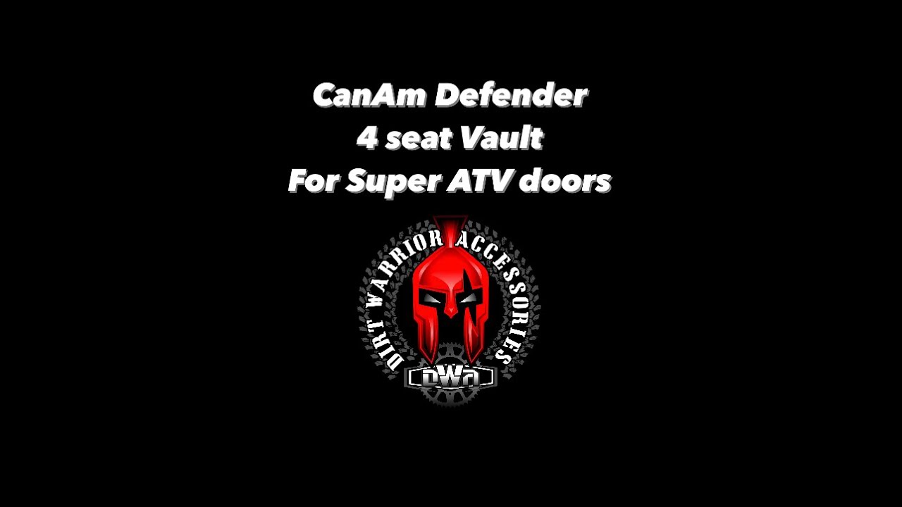 CanAm Defender Vault for Super ATV doors Install Video