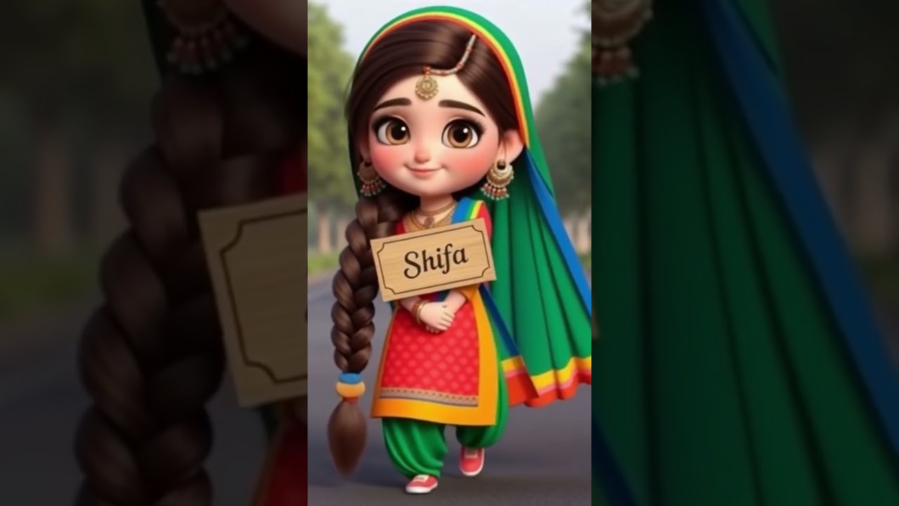 shifa name plate #viral #art #shortvideo #ai #funny #cute