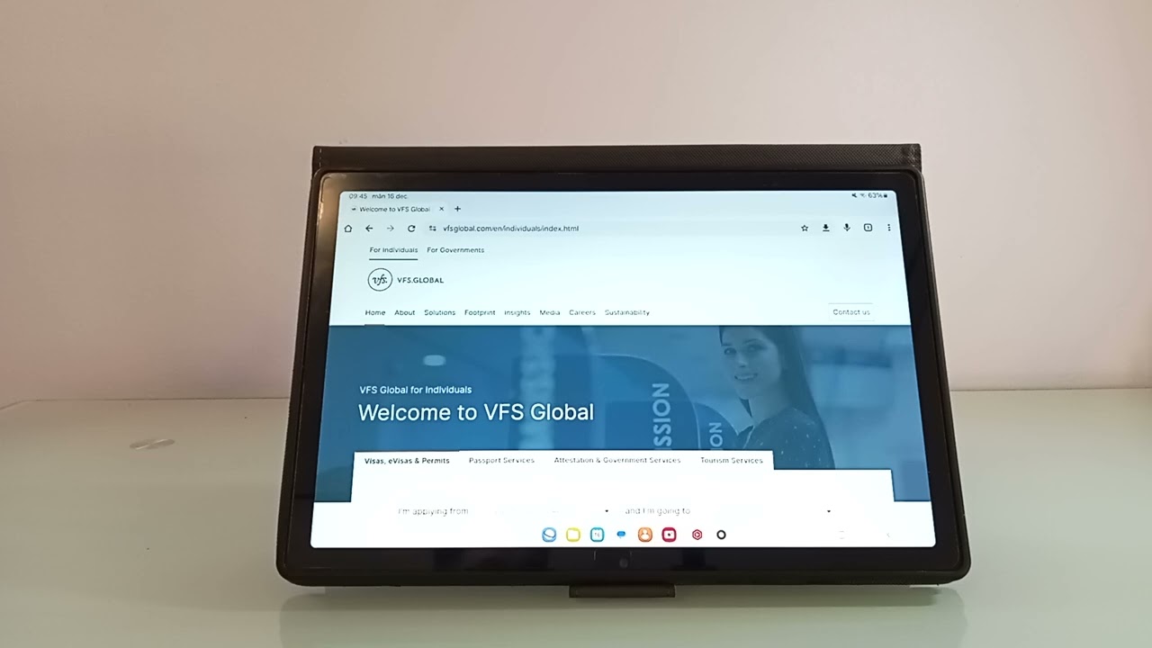 How to pay for your VFS Global visa application when it comes an error message?