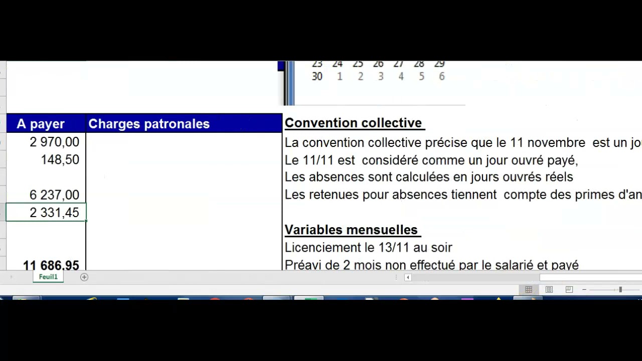 P4 La fin du contrat de travail le bulletin