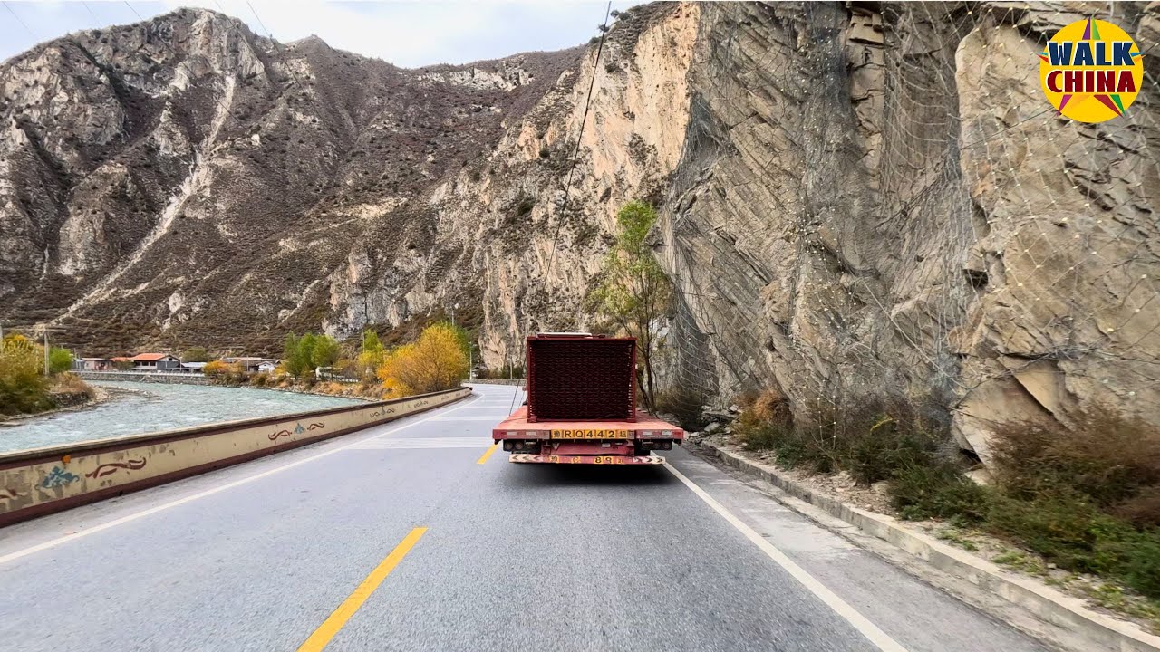 ЭТО НЕРЕАЛЬНО! Китайская ДОРОГА-ЛЕСТНИЦА в горах Минься ⛰️🚙 | 4K HDR