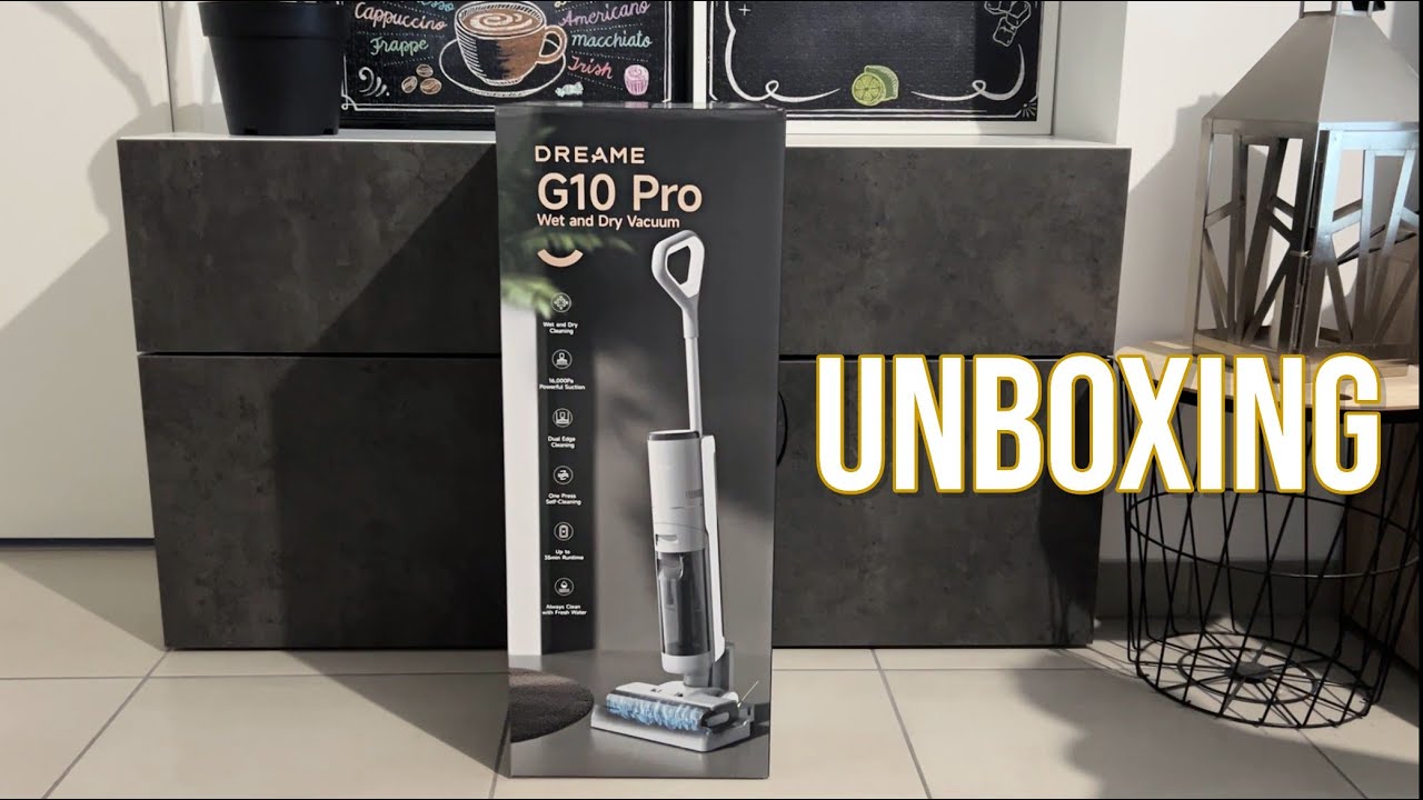 DREAME G10 PRO : UNBOXING ET PRÉSENTATION COMPLÈTE DE CET ASPIRATEUR LAVEUR SILENCIEUX