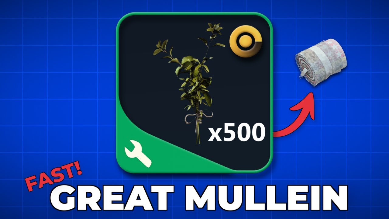 Fastest Great Mullein Farm in ARC Raiders! (Resource Route Guide)