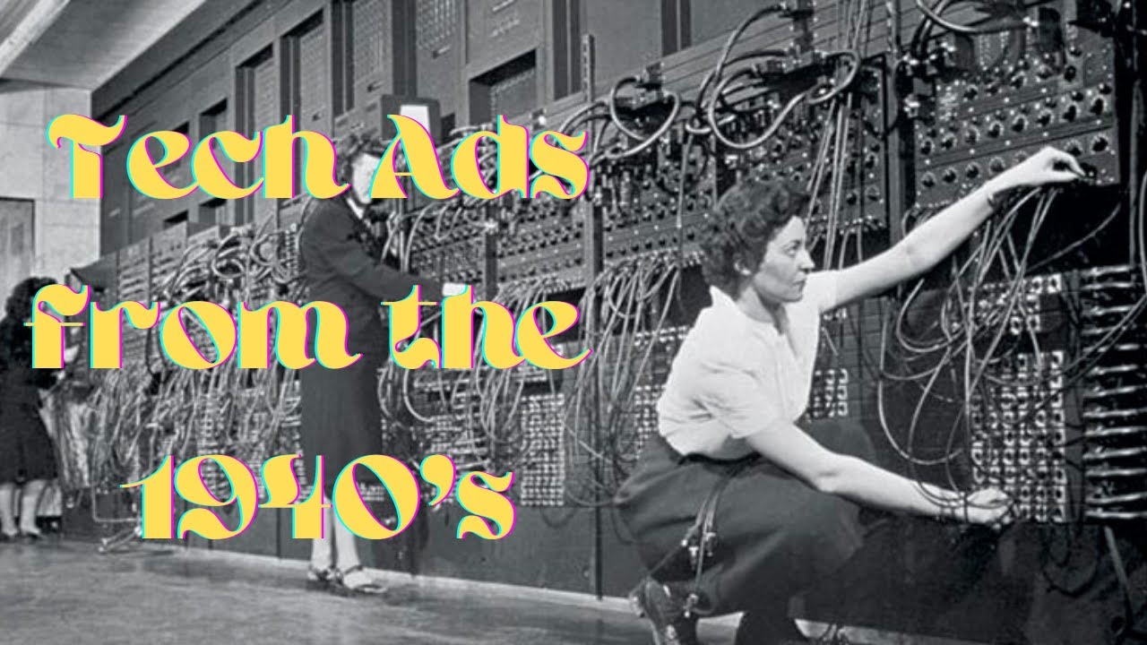 5 Tech Ads of the 1940s (Retro Tech Series)