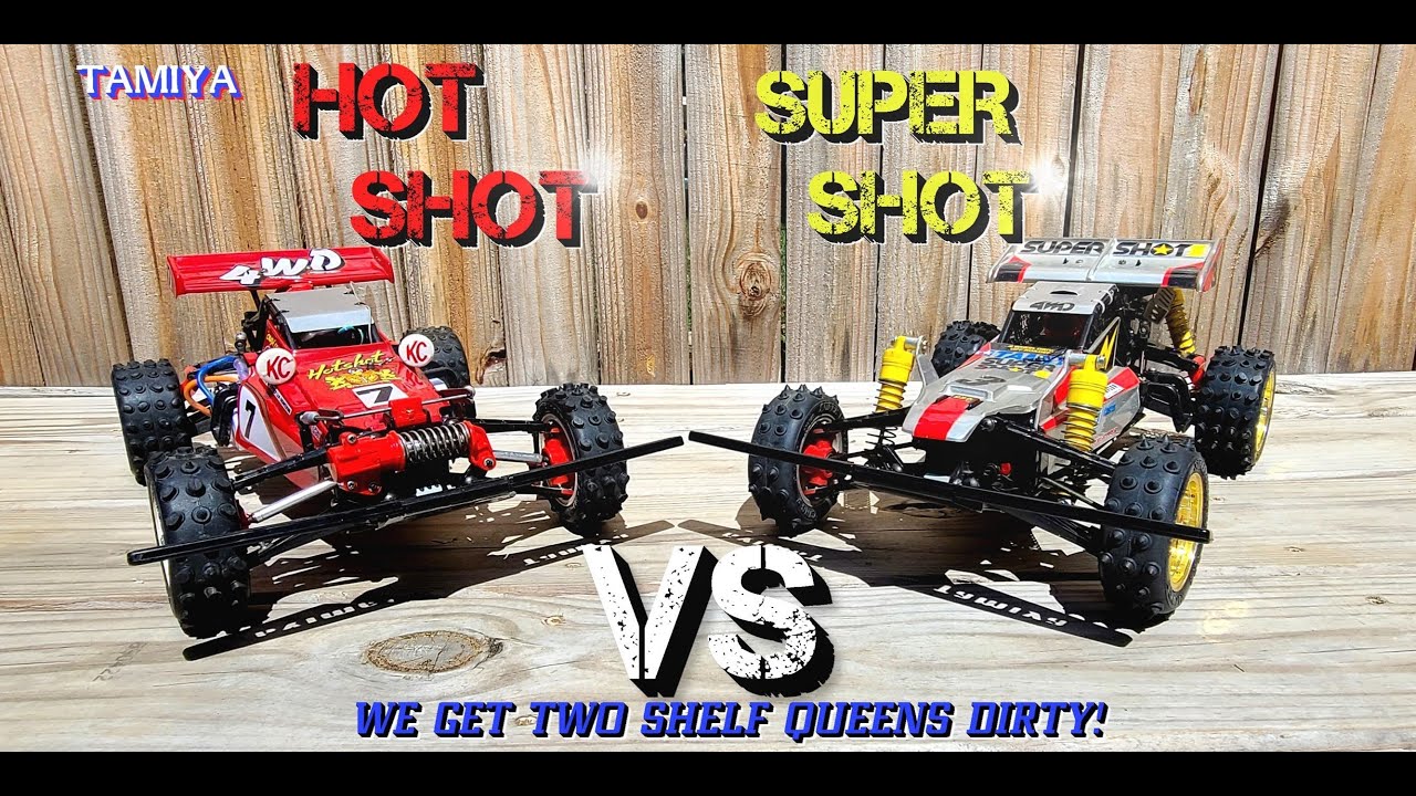 Tamiya Hot Shot против Super Shot! Битва винтажных автомобилей!