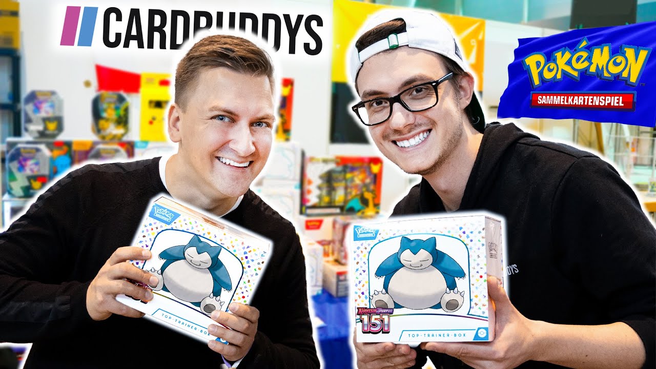 Mein ERSTES Pokémon 151 PACK BATTLE mit den @CardBuddys | Pokémon Booster Opening
