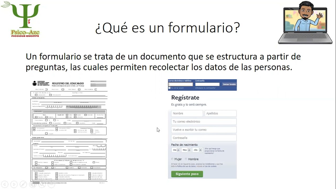 &iquest;Qu&eacute; son los formularios?