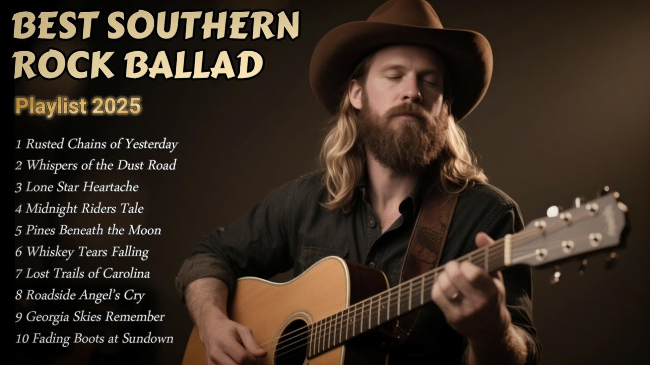 Rusted Chains of Yesterday | Best Southern Rock Ballads 2025 | Whiskey Myers Inspired Collection