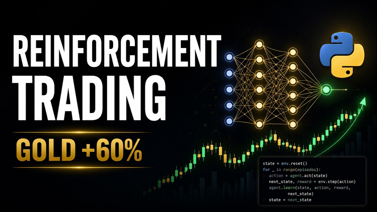 I Built a Gold RL Trading Bot With 60% OOS Returns [Free Code]