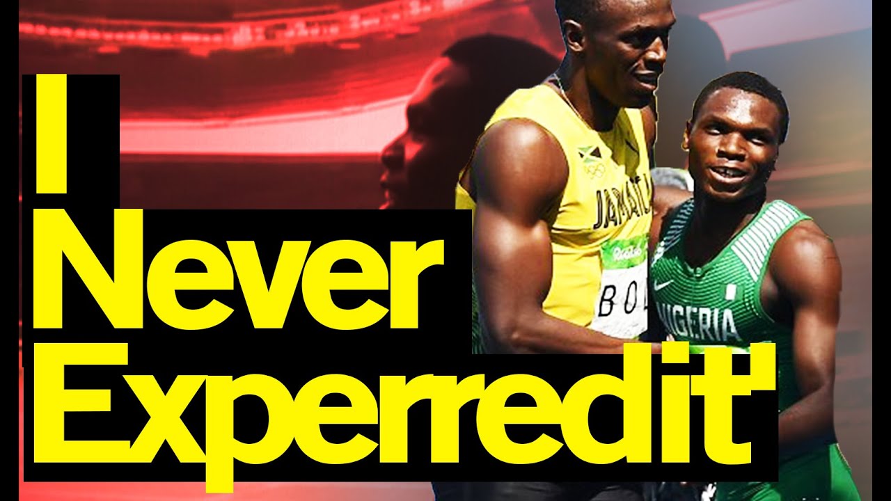 Rio Olympics 2016: Nigerian Sprinter, Divine Oduduru Finishes Behind Usain Bolt