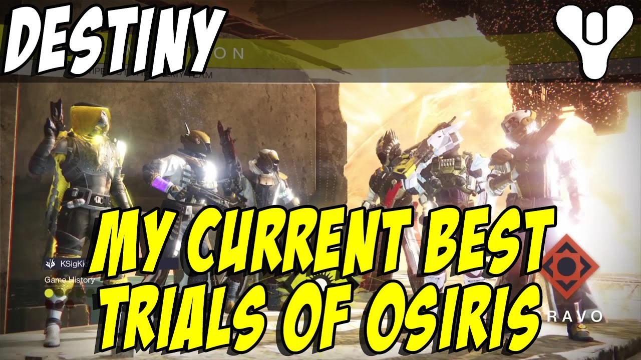 Destiny Trials of Osiris - Current Best Run
