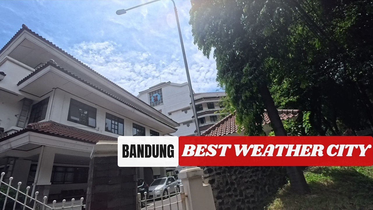 Bandung Indonesia, 4K Walking Tour: Hidden Underworld Scenes