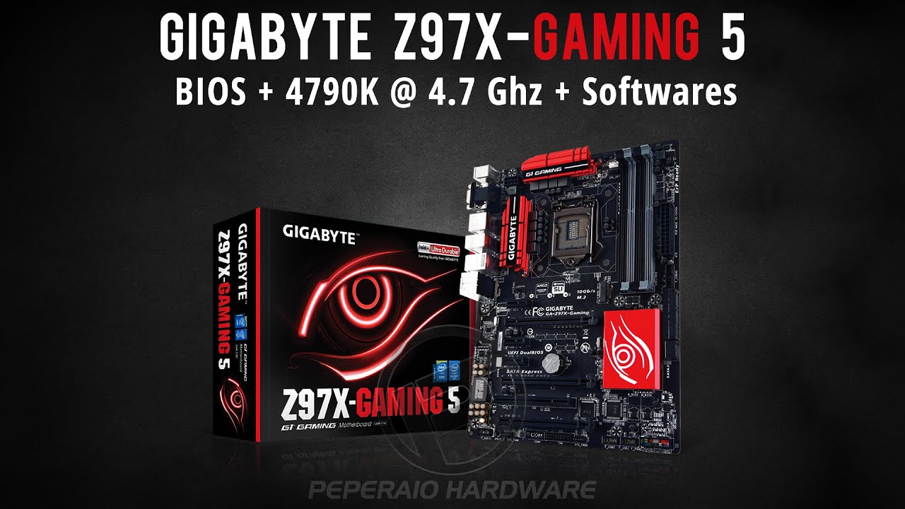 Gigabyte Z97x Gaming 5 LGA 1150 - Parte 2/2 (BIOS, Overclocking 4790k @ 4.7 Ghz, softwares)