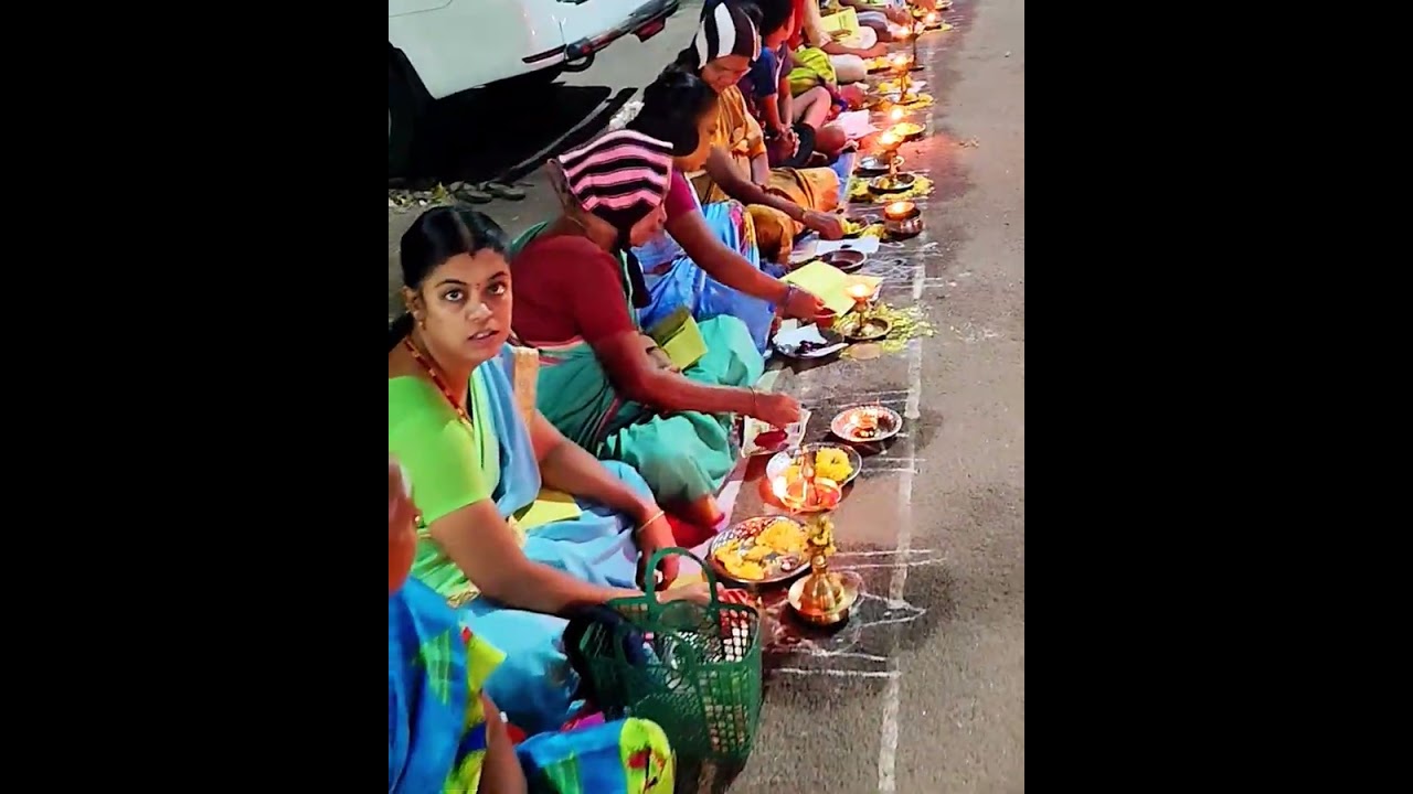 குத்து விளக்கு பூஜை 20வது நாள் 