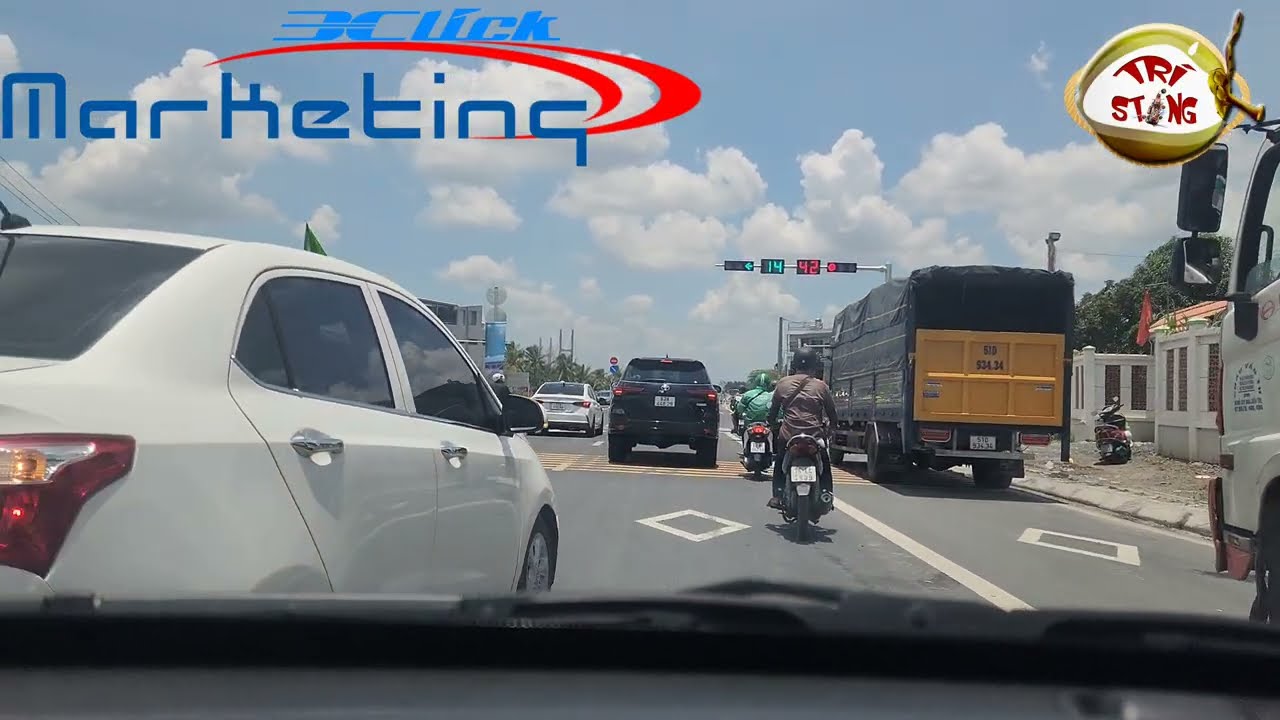 ĐƯỜNG ĐI TỪ CAO TỐC TPHCM TRUNG LƯƠNG VỀ CẦU RẠCH MIỄU 2 ĐỒNG TÂM QUỐC LỘ 60 CẦU HÀM LUÔNG P BẾN TRE