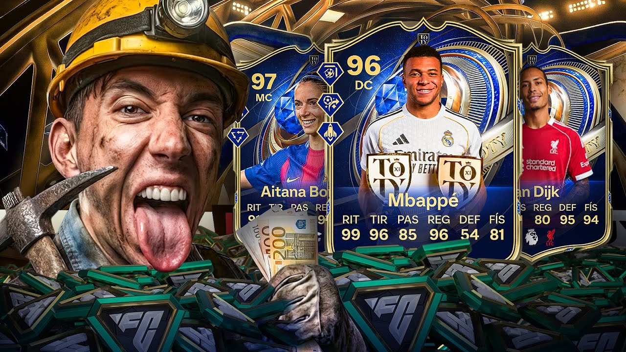 ME VUELVO LOCO COMPRANDO FC POINTS BUSCANDO MI PRIMER TOTY🫨