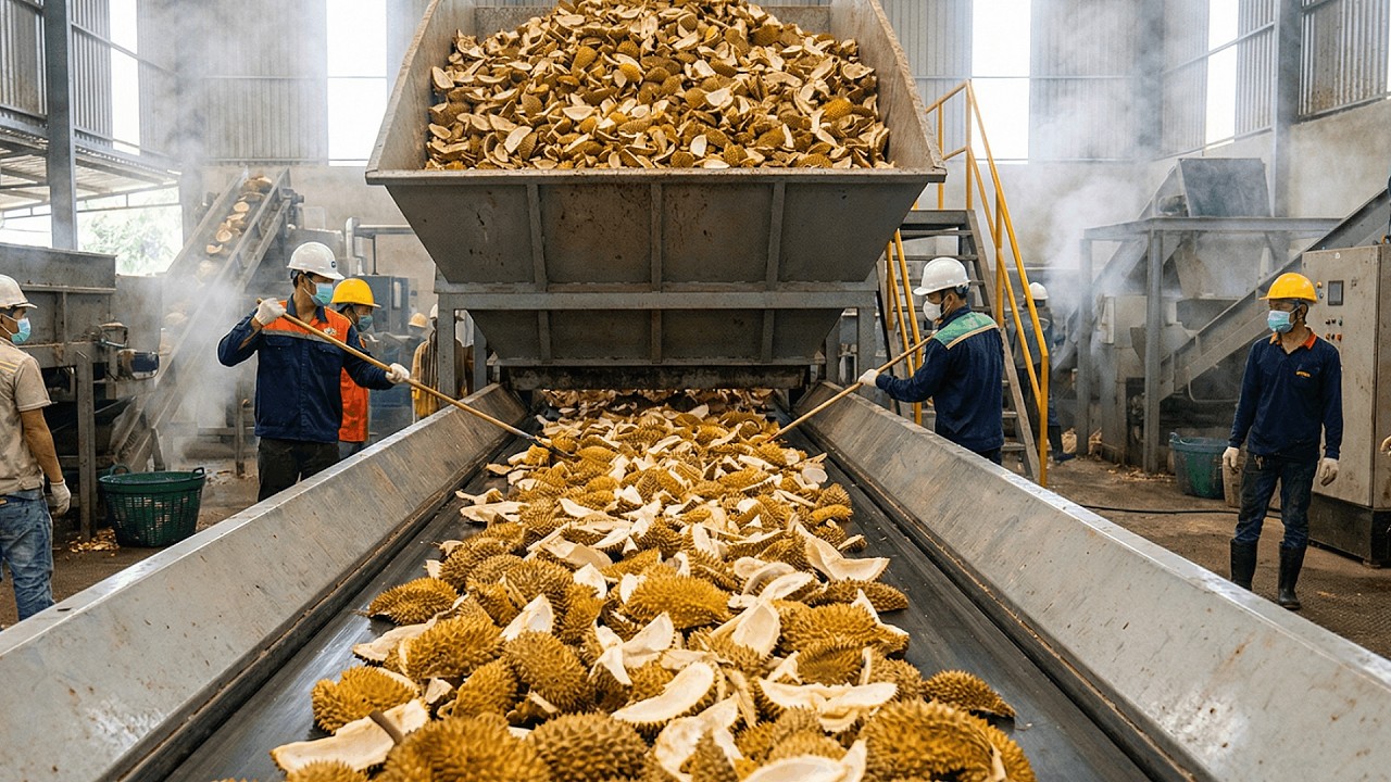 Не выбрасывайте их! Невероятное путешествие переработанных шелух дуриана | Разрешение 4K