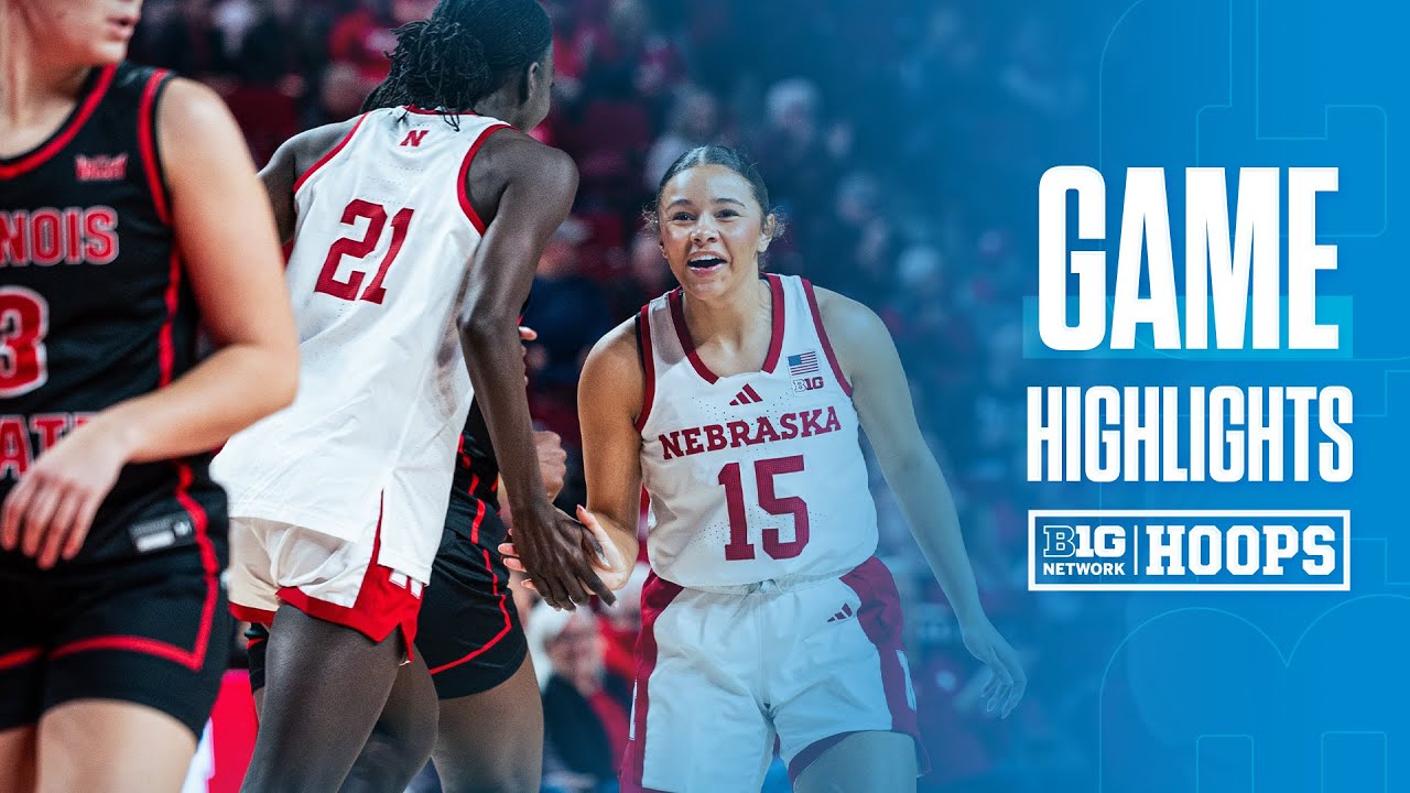 Illinois St. at Nebraska | HIGHLIGHTS | Big Ten Women's Basketball | 12/14/2025