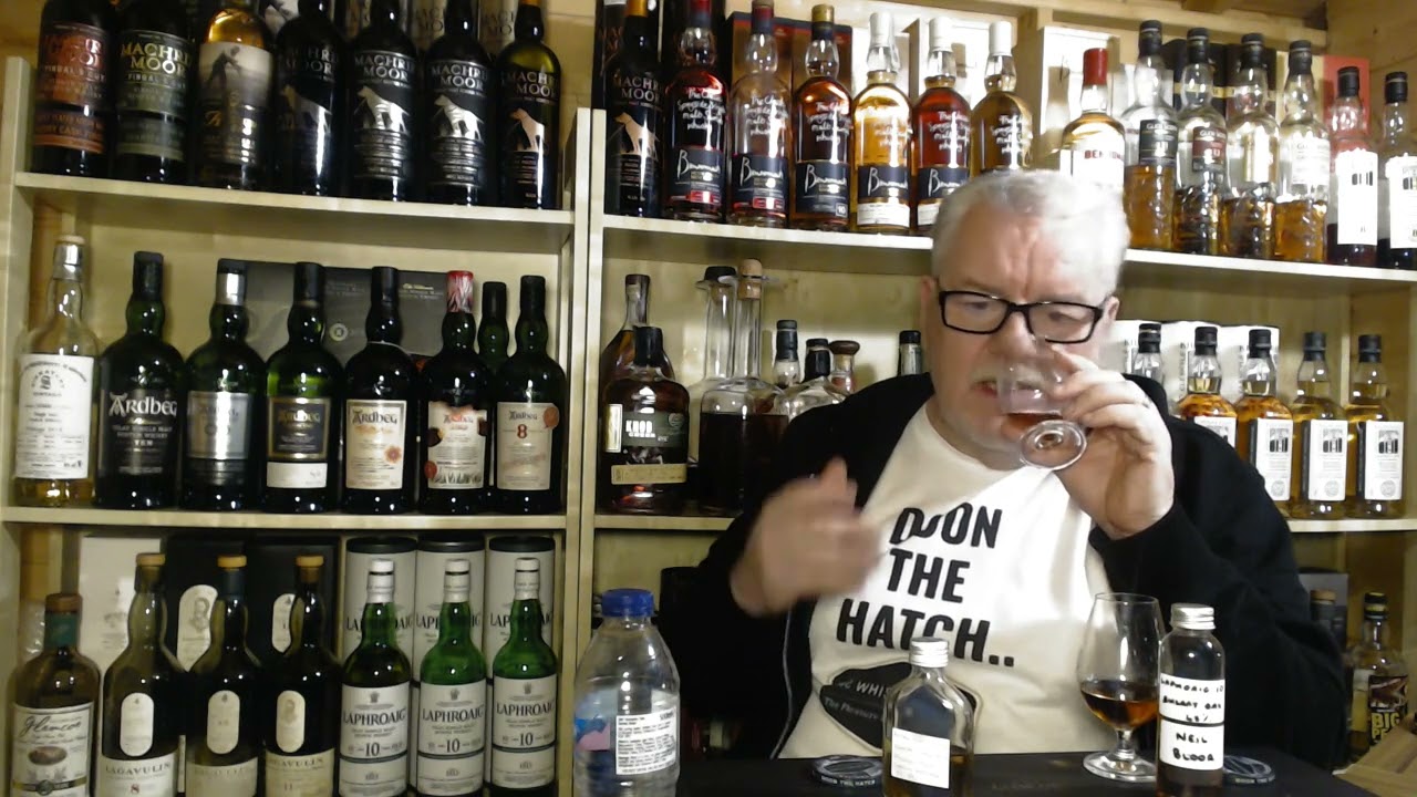 PEATED ARRAN , LAPHROAIG 10 SHERRY OAK