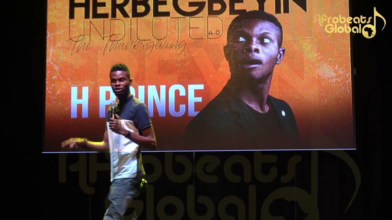 H prince выступает на фестивале Herbegbeyin Undiluted 4.0 | комедийные шоу