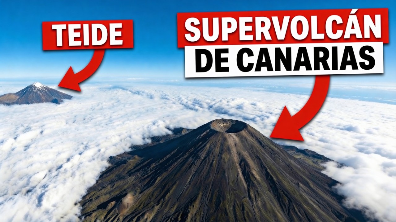El supervolcán más coloso de Canarias 🌋 (no es el Teide)