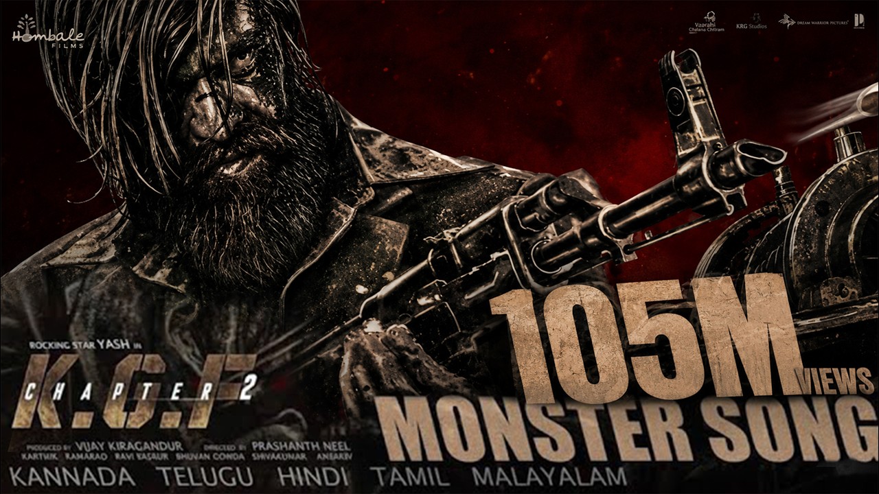 The Monster Song - KGF Chapter 2 | Adithi Sagar | Ravi Basrur | Yash | Sanjay Dutt | Prashanth Neel