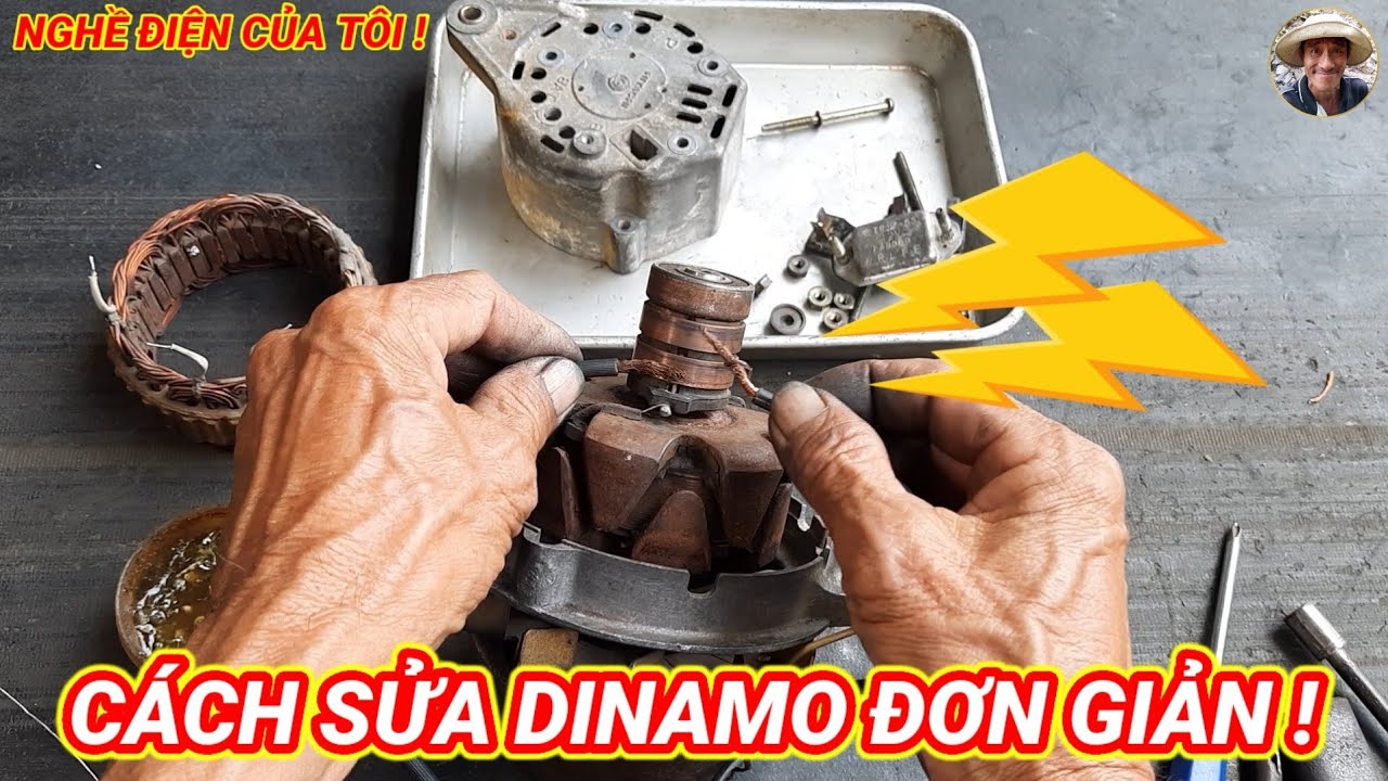 Cách sửa Dinamo đơn giản !