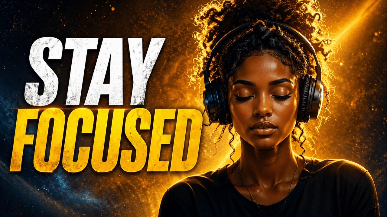 Stay Focused & Disciplined 🧠 Afrobeat Affirmations for Productivity, Success & Deep Focus