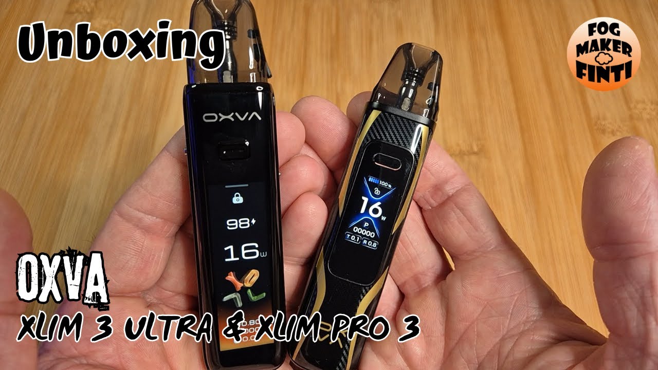 OXVA XLIM 3 ULTRA & XLIM PRO 3 | Unboxing