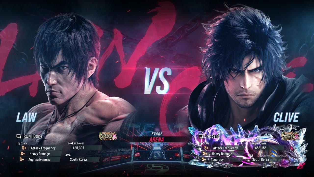 T8 🔥 CRESCENT (Clive) vs IRON BONE (Law) 🔥 Tekken 8 High Level Gameplay