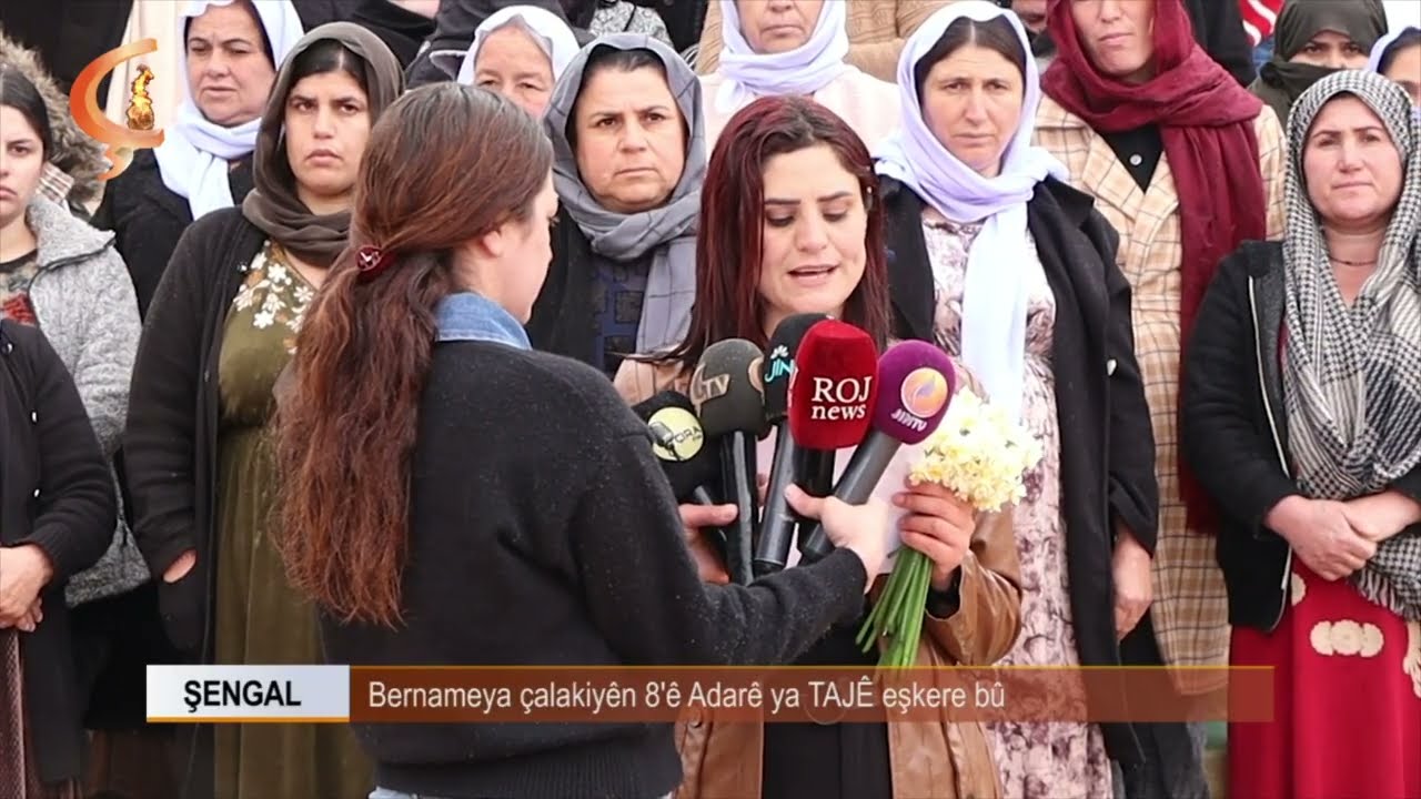 Dosya Taybet | ŞENGAL | Bernameya çalakiyên 8'ê Adarê ya TAJÊ eşkere bû