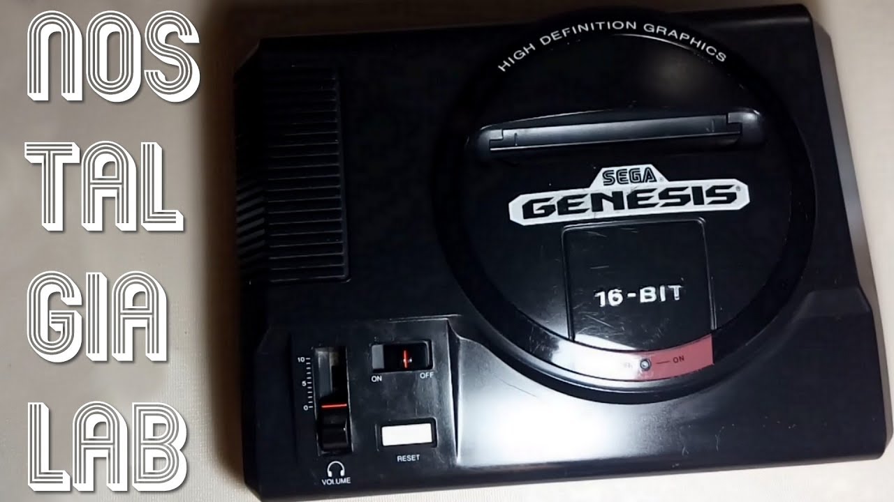 Sega Genesis - Mega Drive / Tutorial como abrir y limpiar un modelo 1