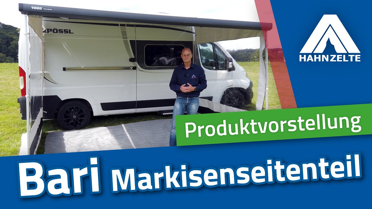 Hahn Zelte Markisenseitenteil Bari