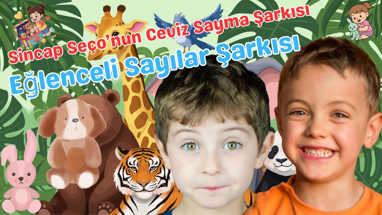 Sincap Seço | Ormanda Sayı Zamanı | Sincap Seço ve Cevizleri | Eğlenceli Çocuk Şarkısı!