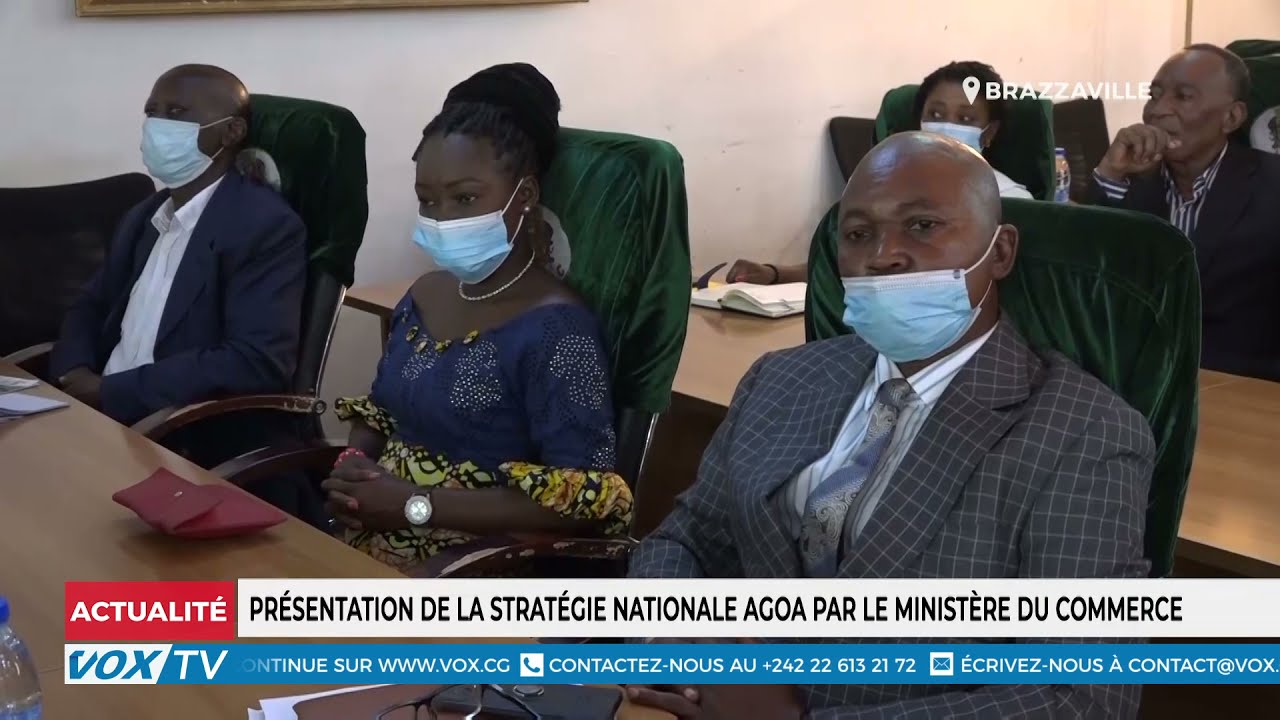 Présentation de la stratégie nationale par le ministère du Commerce