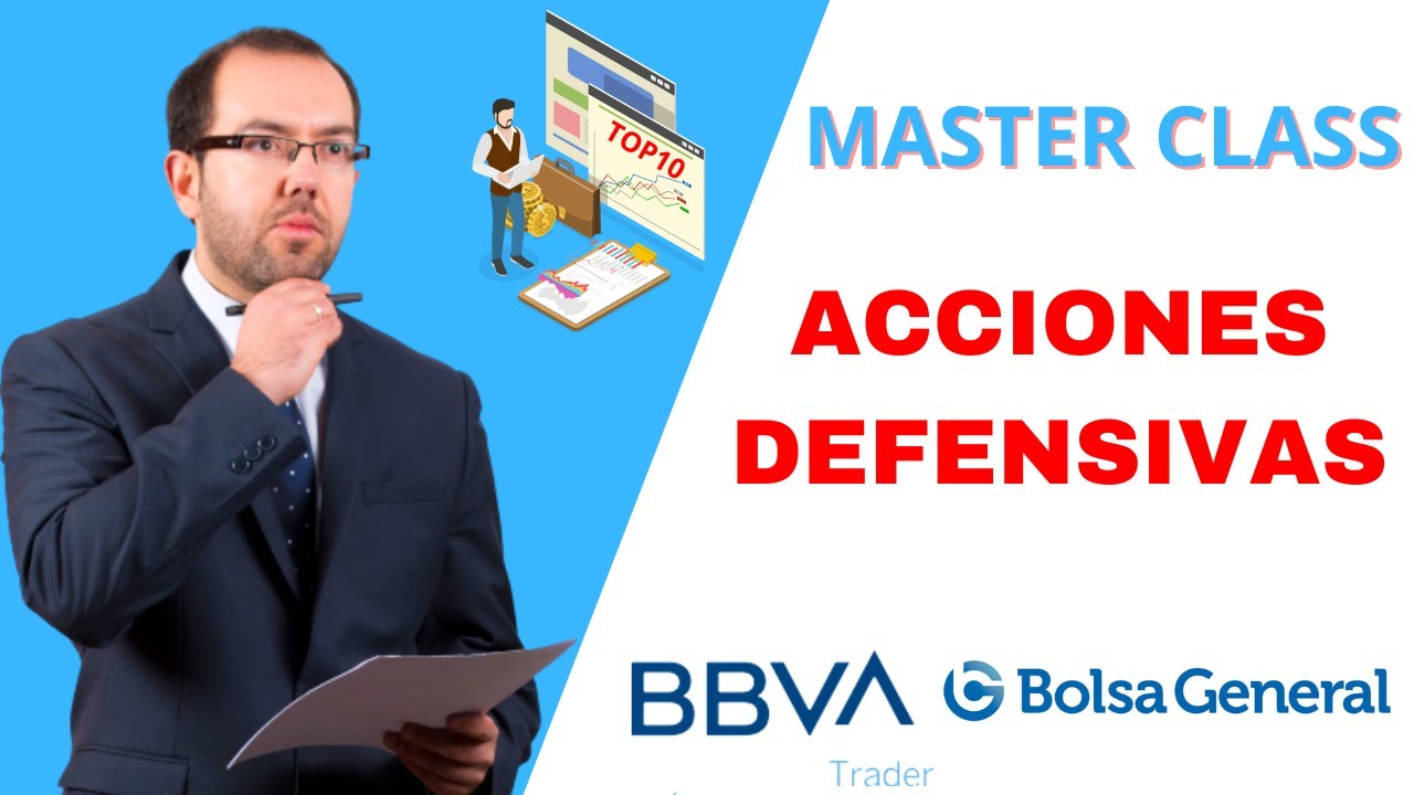 💡 Cómo invertir en ACCIONES defensivas 📈 VOLATILIDAD baja👉🏽Masterclass con David Galán y BBVA Trader