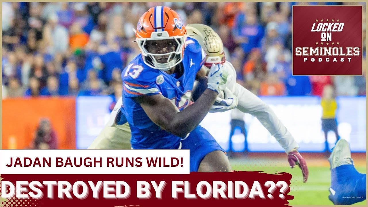 RUN OVER: Florida's Jadan Baugh Sets Rushing RECORD, Florida State Loses 40-21