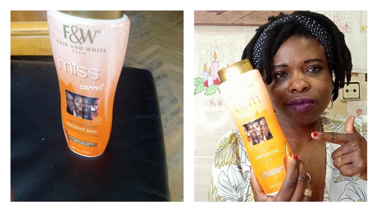 Мой отзыв о лосьоне для тела Fair And White Miss White Carrot Brightening