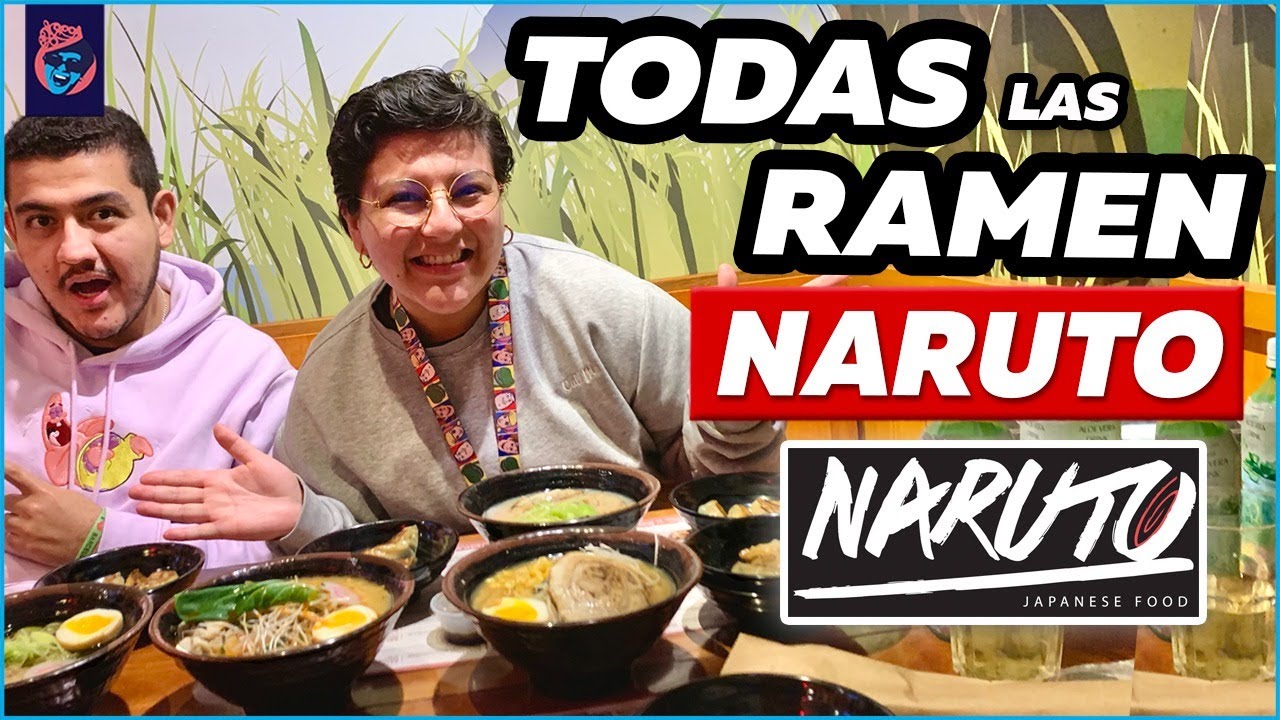 PEDIMOS TODAS LAS SOPAS RAMEN DE NARUTO - Ariana Bolo Arce