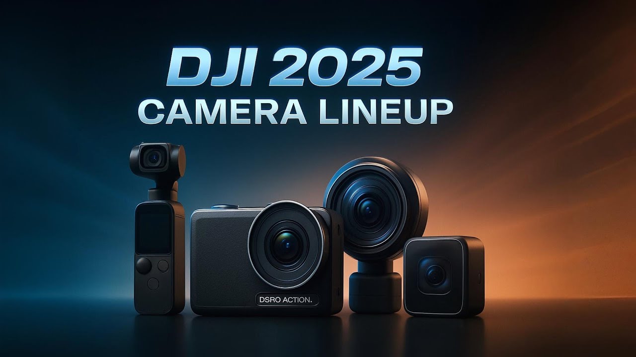DJI 2025 Camera Lineup – Osmo Nano, Pocket 4 & Action 6 LEAKED!