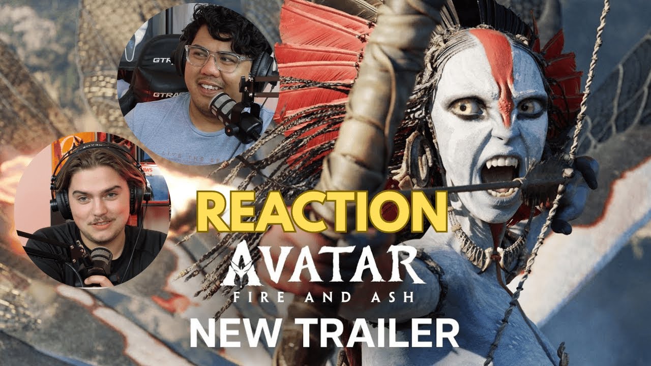 Avatar Fire & Ash Trailer Reaction!