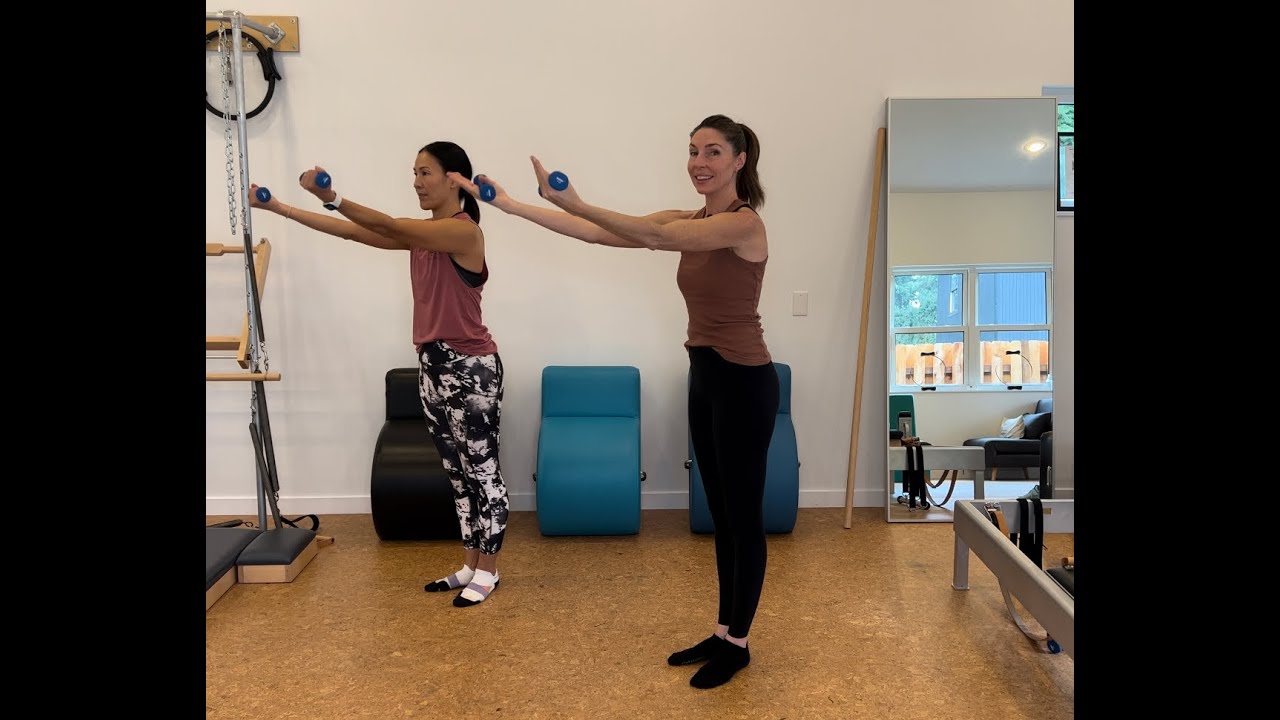Standing Arm Weight Series w/1pd wts