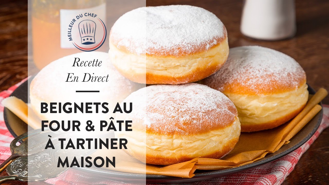 Recette Facile en direct : Beignets au Four et Pâte à Tartiner maison !