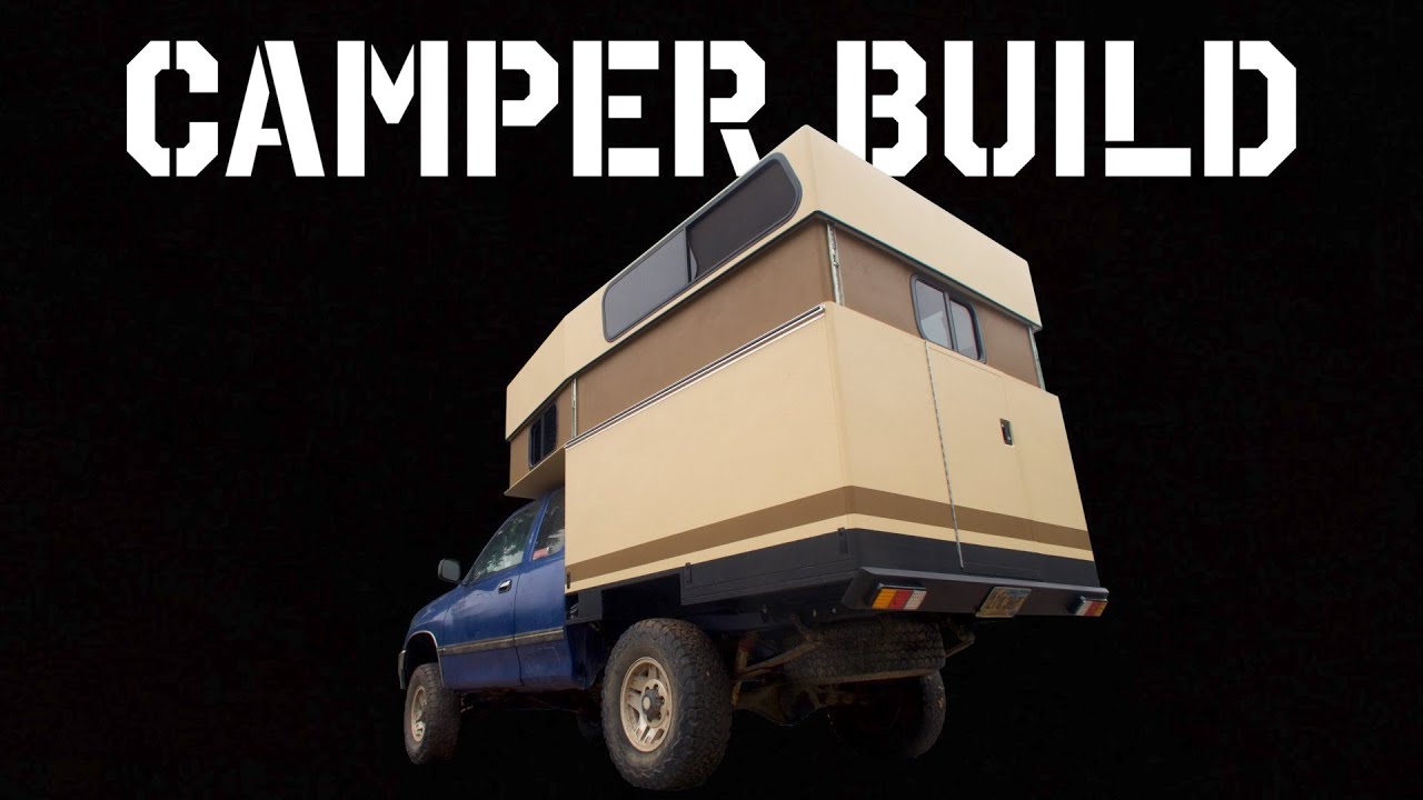 Building A 4x4 Truck Camper | DIY Rear Bumper & Back Up Camera Install