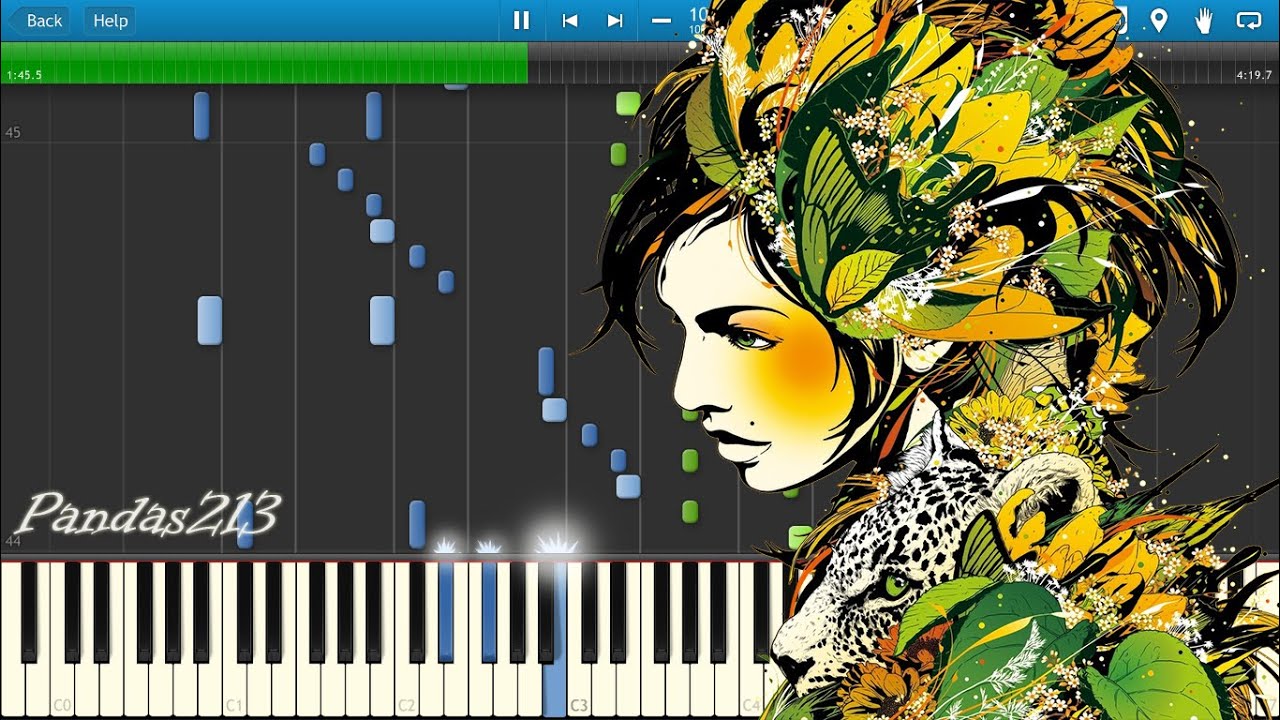 [Synthesia] DJ Okawari - Flower Dance