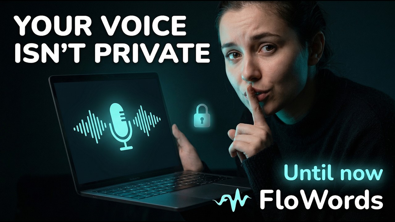 FloWords &mdash; Private AI Dictation for Mac | 100% Local, No Cloud