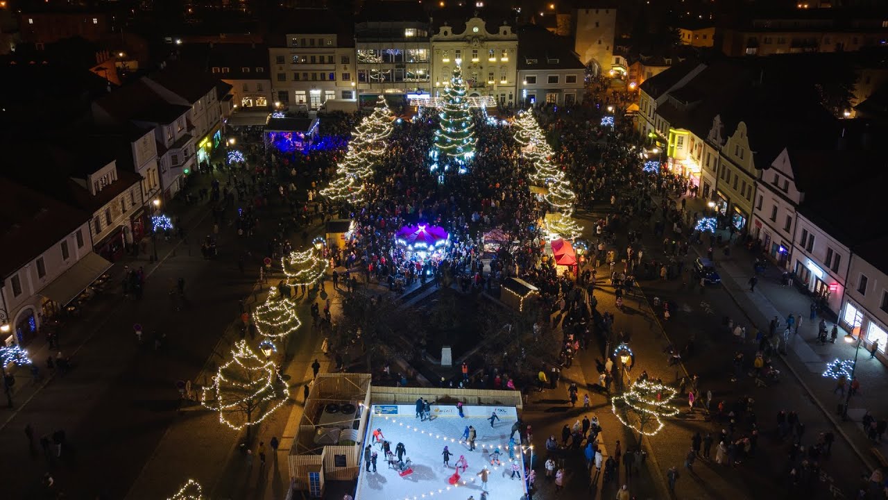 Rozsvícení vánočního stromu v Berouně 2025