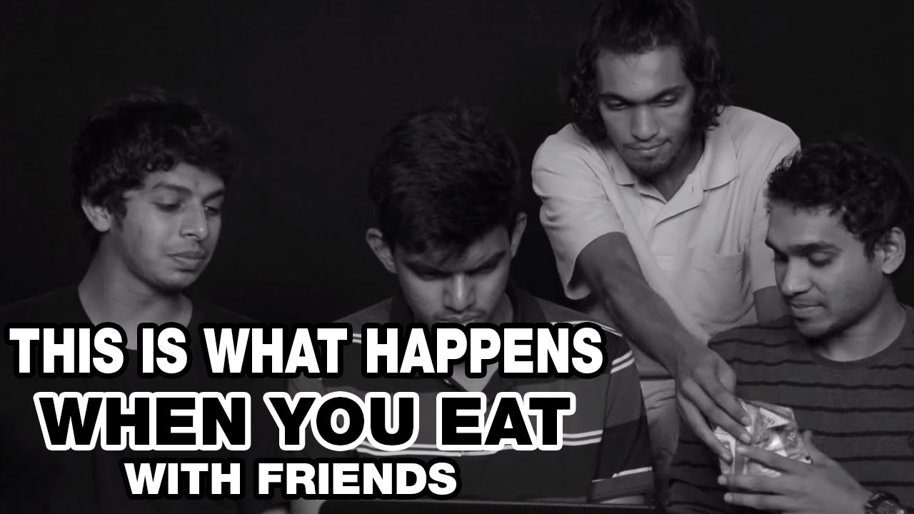 LOL! This Is What Happens When You Eat With Friends - Silent Gag
