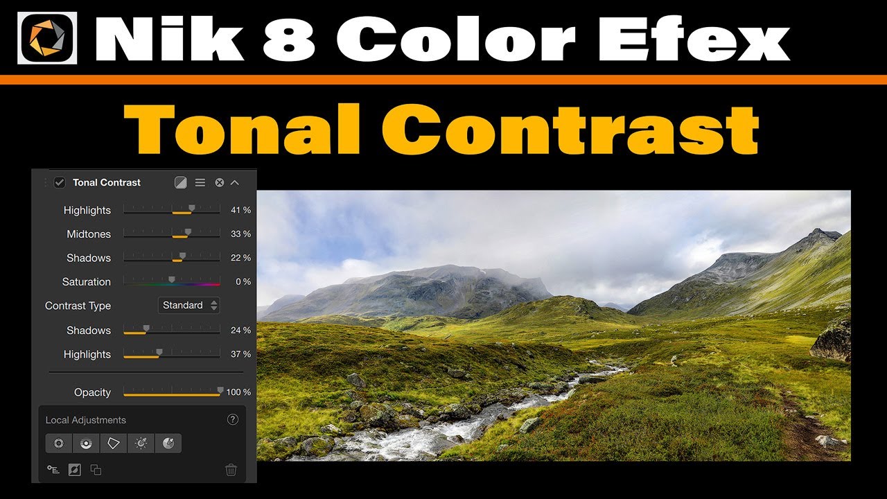 Фильтр тонального контраста в Nik 8 Color Efex | Управление светлыми участками, полутонами и тенями